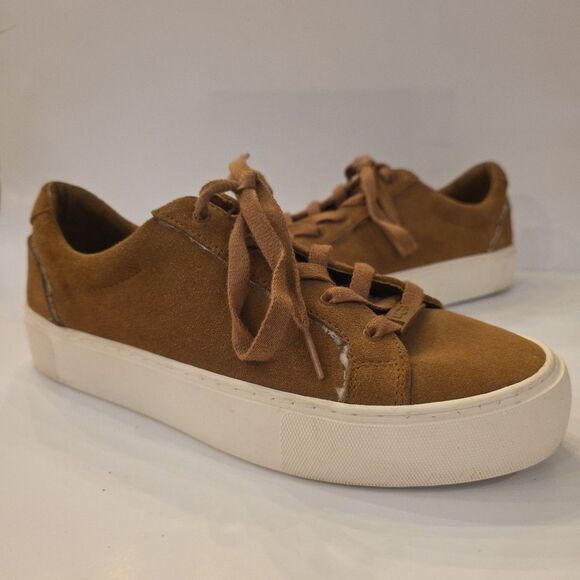 UGG Shoes - UGG Women's Zilo Heritage Trainer Suede Chunky Platform Sneaker Sz 8.5